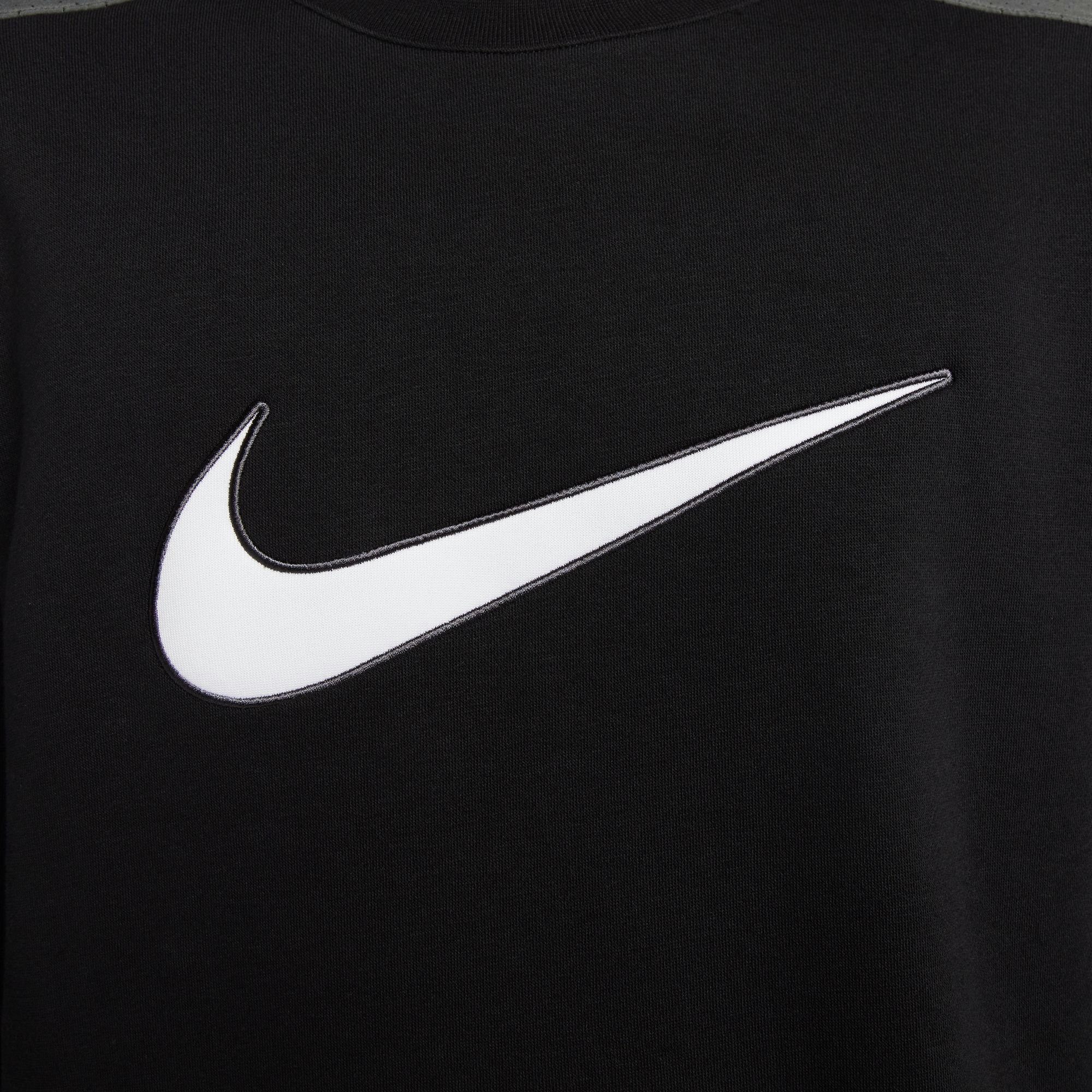 NSW Sweatshirt CREW Sportswear BB SP M BLACK/IRON Nike FLC GREY