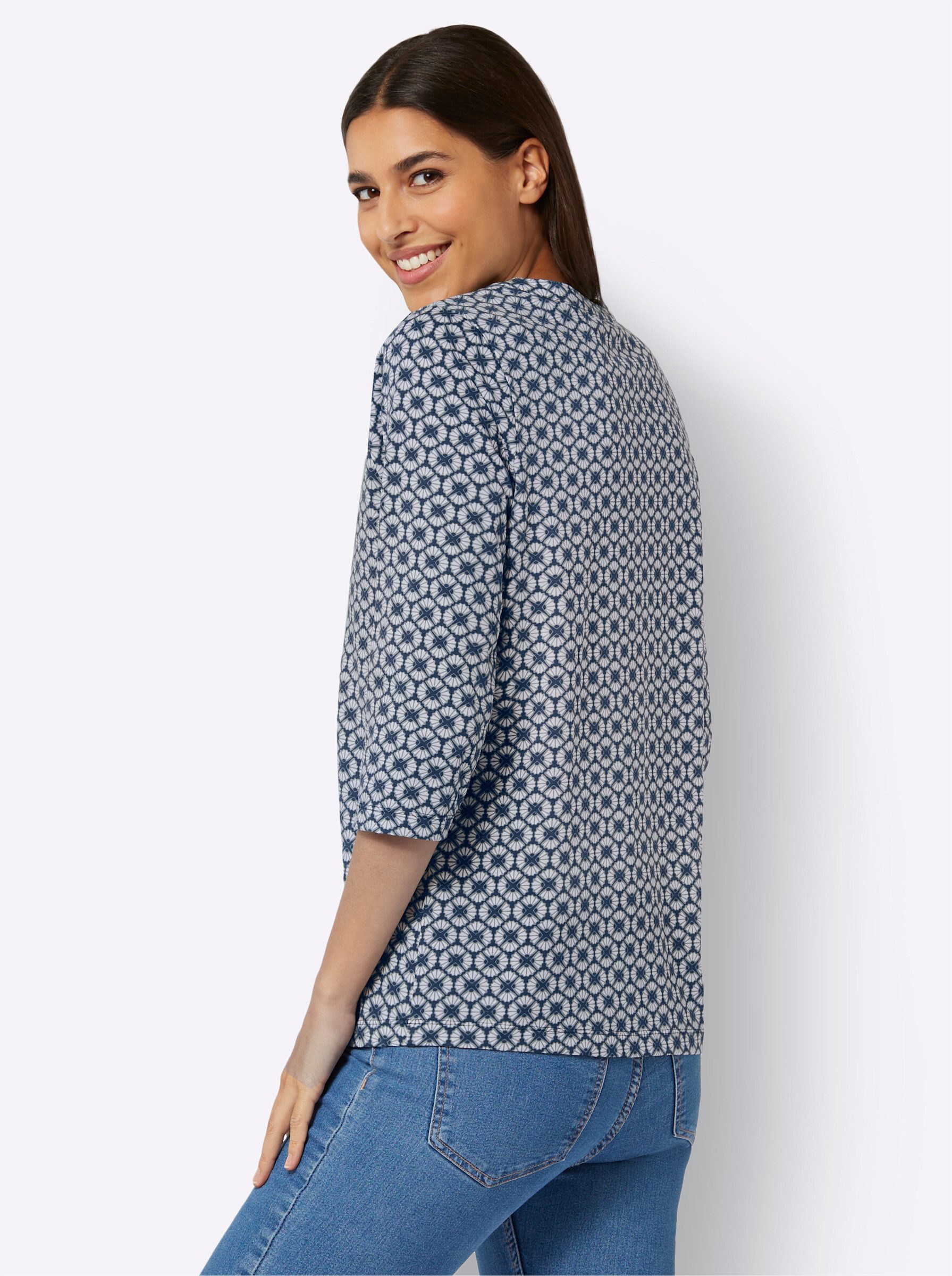 Sieh an! T-Shirt 3/4-Arm-Shirt günstig online kaufen