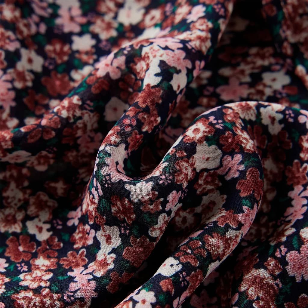 vidaXL Langarmbluse Kinder-Langarmbluse Dunkelrosa 116