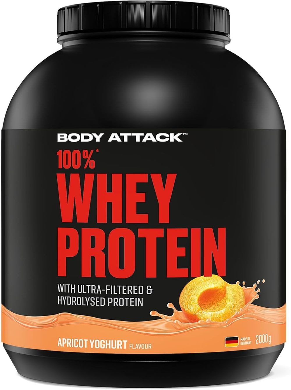 Body Attack Body Attack 100% Whey- 2 kg Pulver