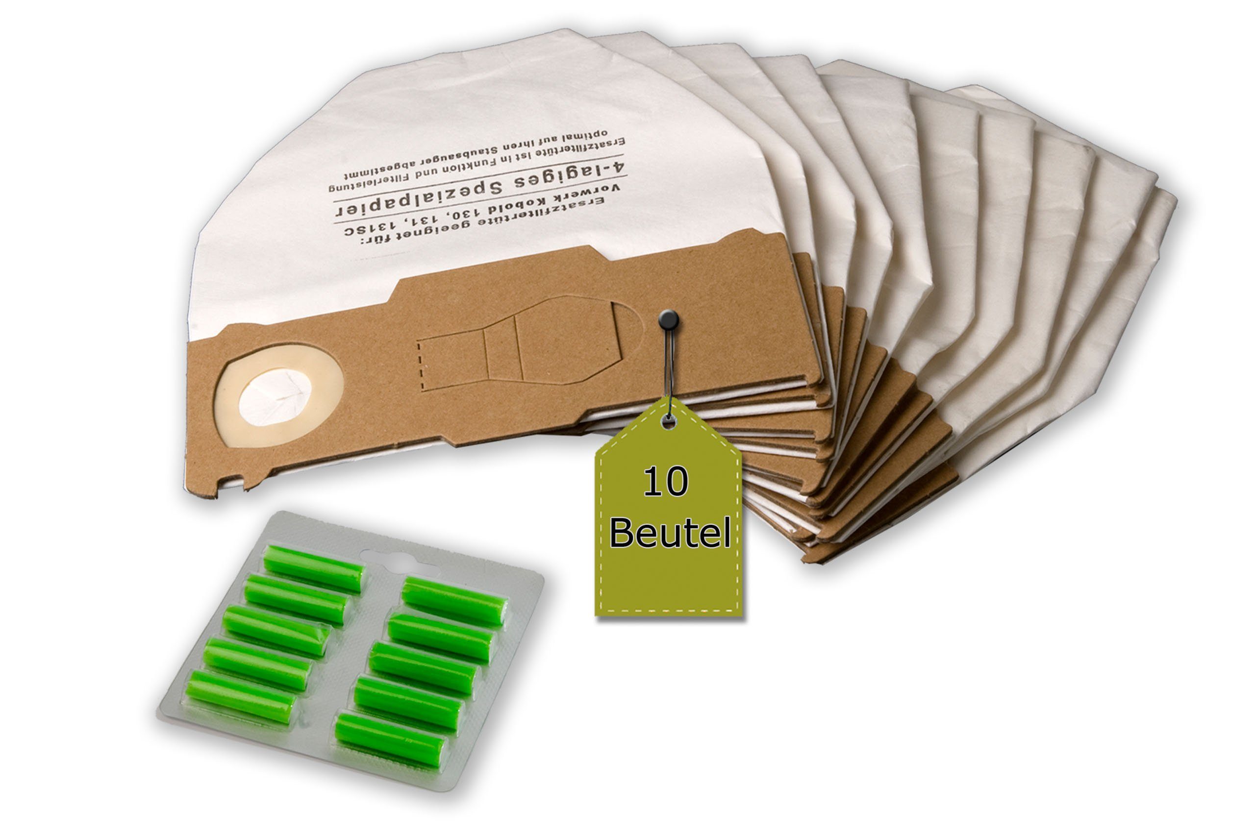 Staubsaugerbeutel passend für Vorwerk Kobold VK 130, VK 131, SC