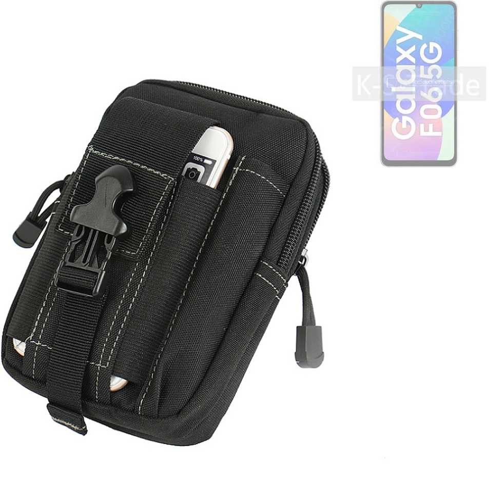 K-S-Trade Handyhülle für Samsung Galaxy F06 5G, Gürtel Tasche Gürteltasche Holster Schutz Hülle Handy Hülle