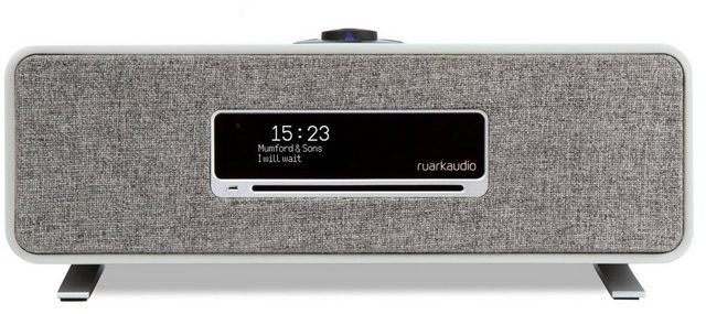 ruark audio »R3 MK 1 Musiksystem matt grau« Stereoanlage (Digitalradio (DAB),FM Tuner,Internetradio, Internetradio LAN W LAN,DAB ,Bluetooth,inklusive Fernbedienung, Klasse A B Verstärker mit 30 Watt Leistung)  - Onlineshop OTTO