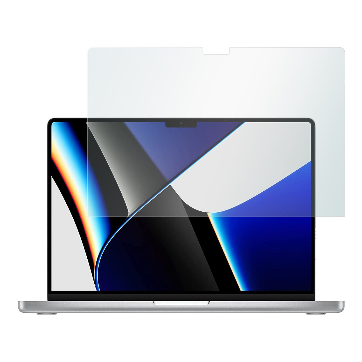 SLABO Schutzfolie 2 x Displayschutzfolie Crystal Clear, Apple MacBook Pro 14" (2021)