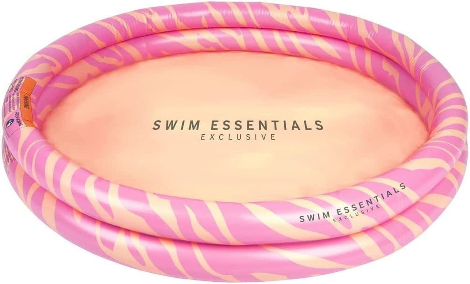 Swim Essentials Pool Swimming Pool 100 cm Pink Zebra 100 x 17 cm, Swimmingpool Planschbecken