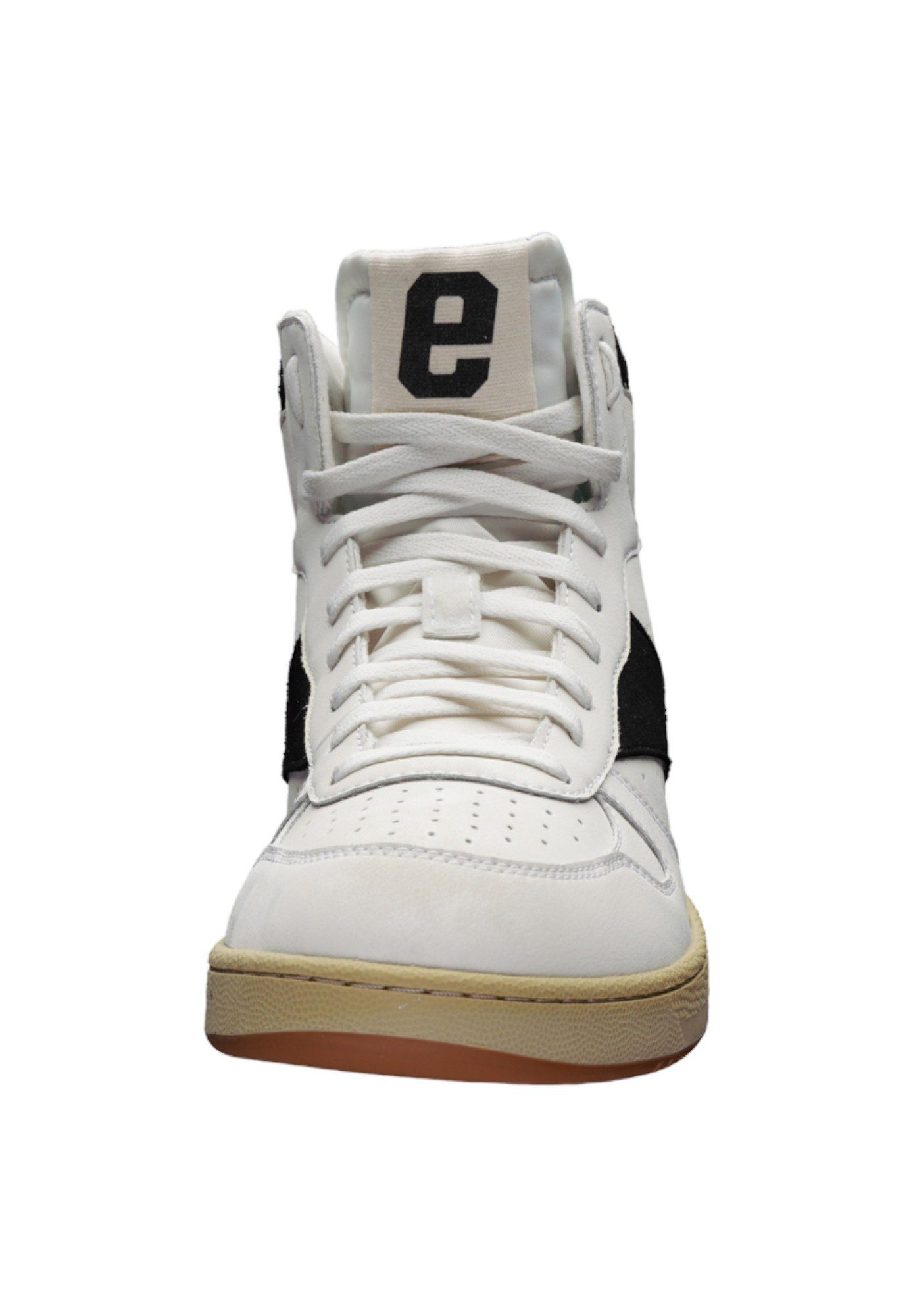 White recycled Jet - Produkt Carl Black Chalk Sneaker ETHLETIC