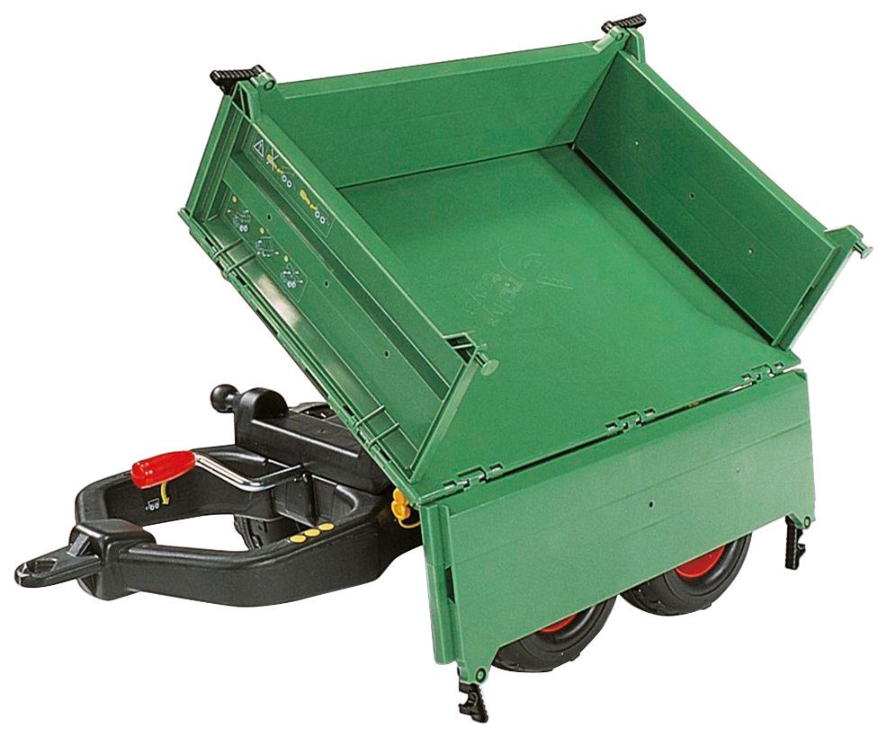 rolly toys® Kinderfahrzeug-Anhänger Mega Trailer, für Trettraktoren