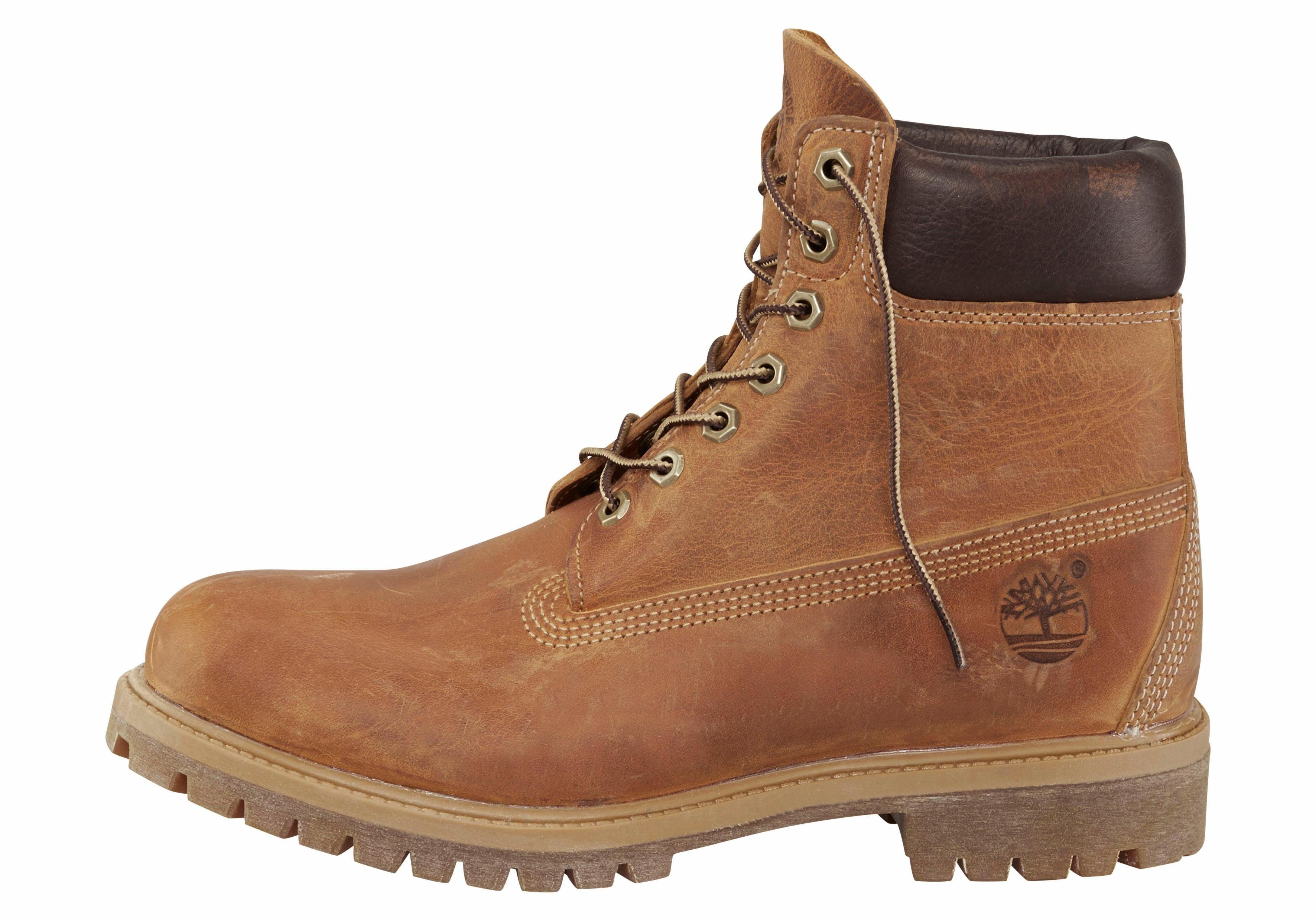 Premiu Heritage Burnt-Orange-Worn-Oiled Schnürboots Timberland 6" Wasserdicht