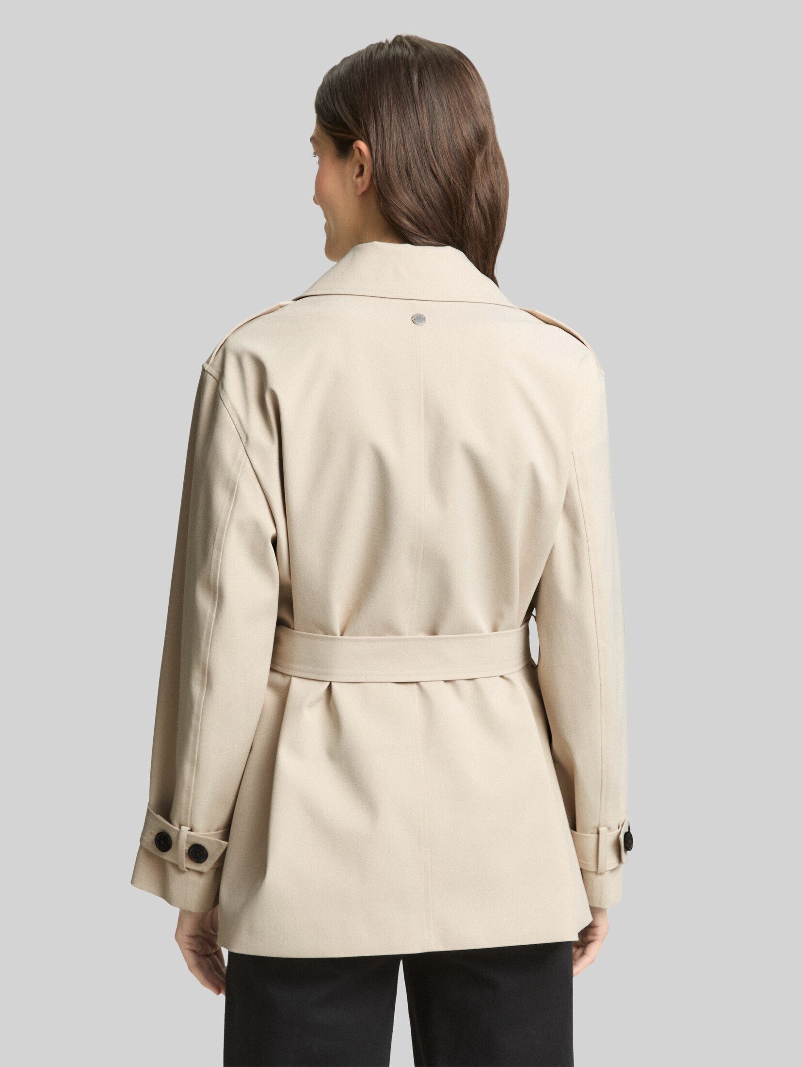 TOM TAILOR Sommerjacke Jacken Trenchcoat aus wasserabweisendem Material