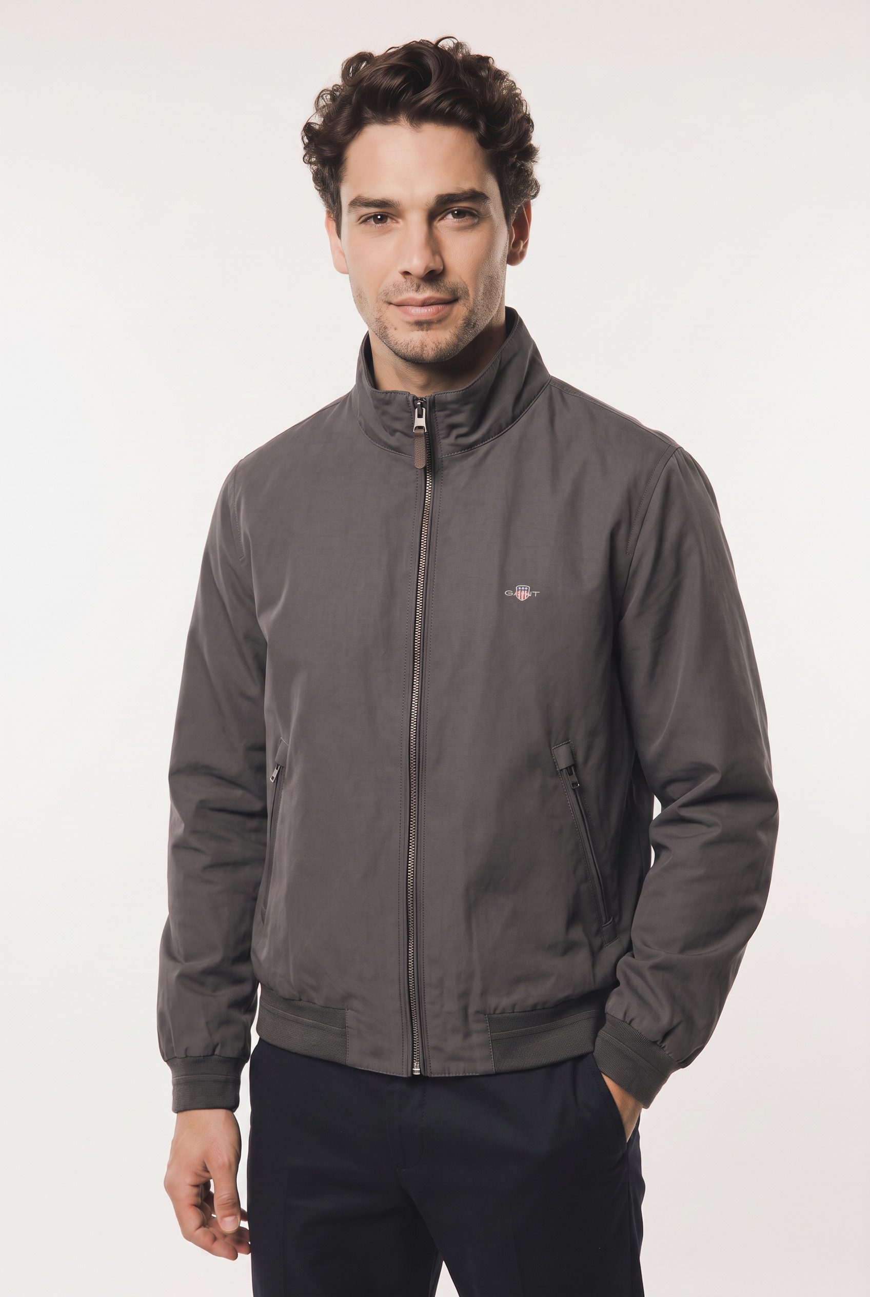 Gant Bomberjacke HAMPSHIRE JACKET Regular fit mit Reißverschlusstaschen