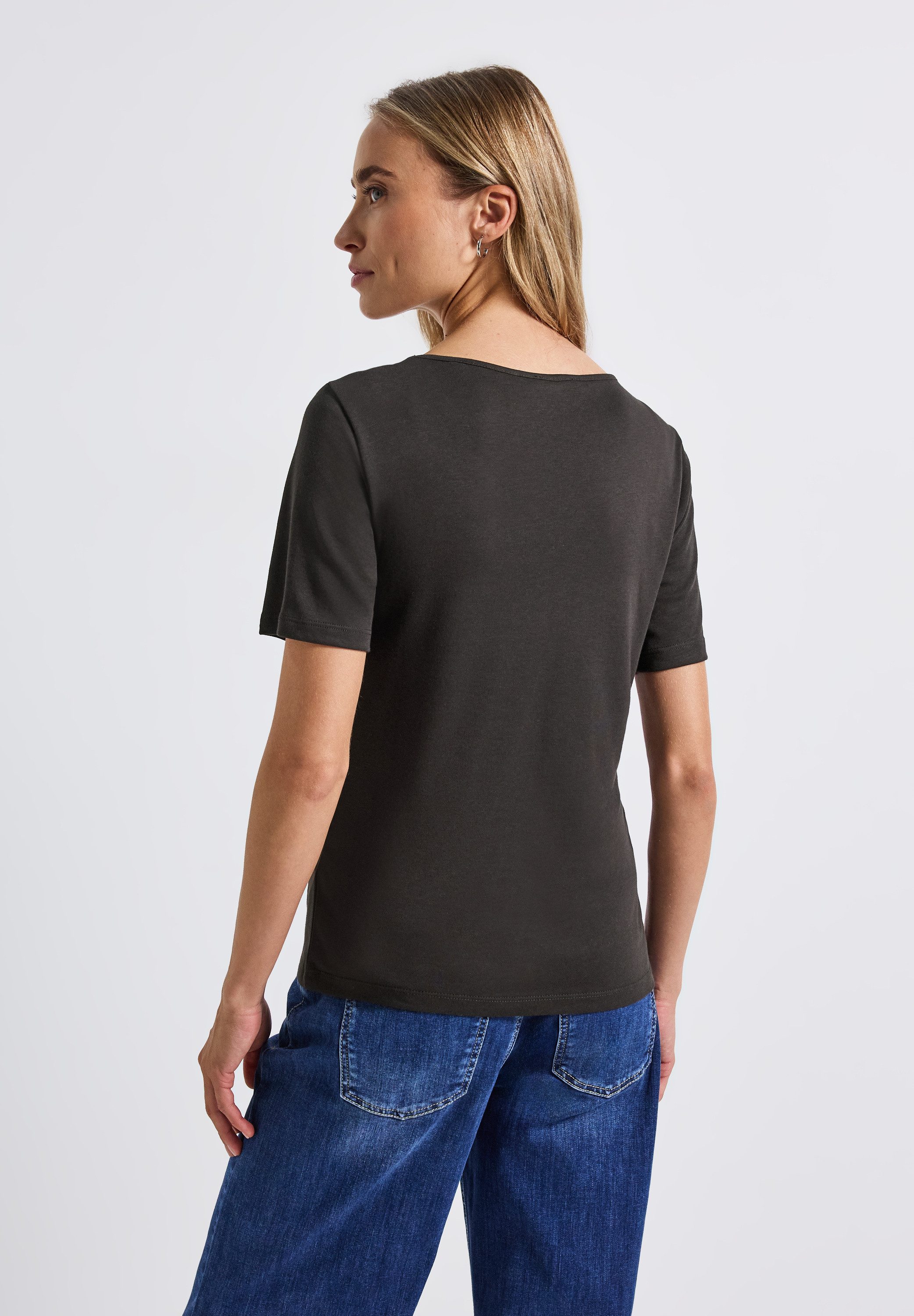 STREET ONE T-Shirt im soften Baumwoll-Mix
