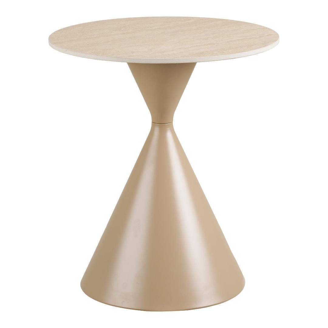 House Nordic Couchtisch Elin Eckbord Ø50cm sandfarben.