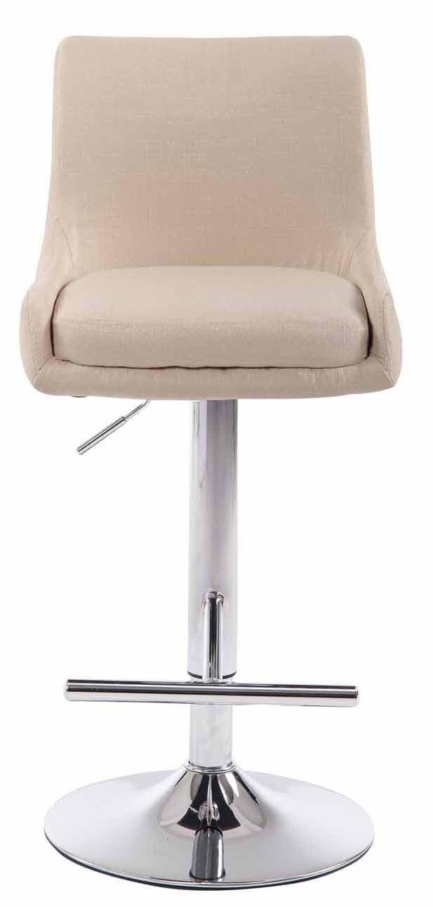 CLP Barhocker Club Stoff (2er Set, 2 St., 2er), dreh- & stufenlos verstellbar