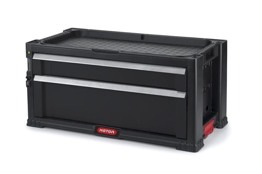 Werkzeugbox Werkzeugkasten Keter® 2 Schubladen 56x26x29cm