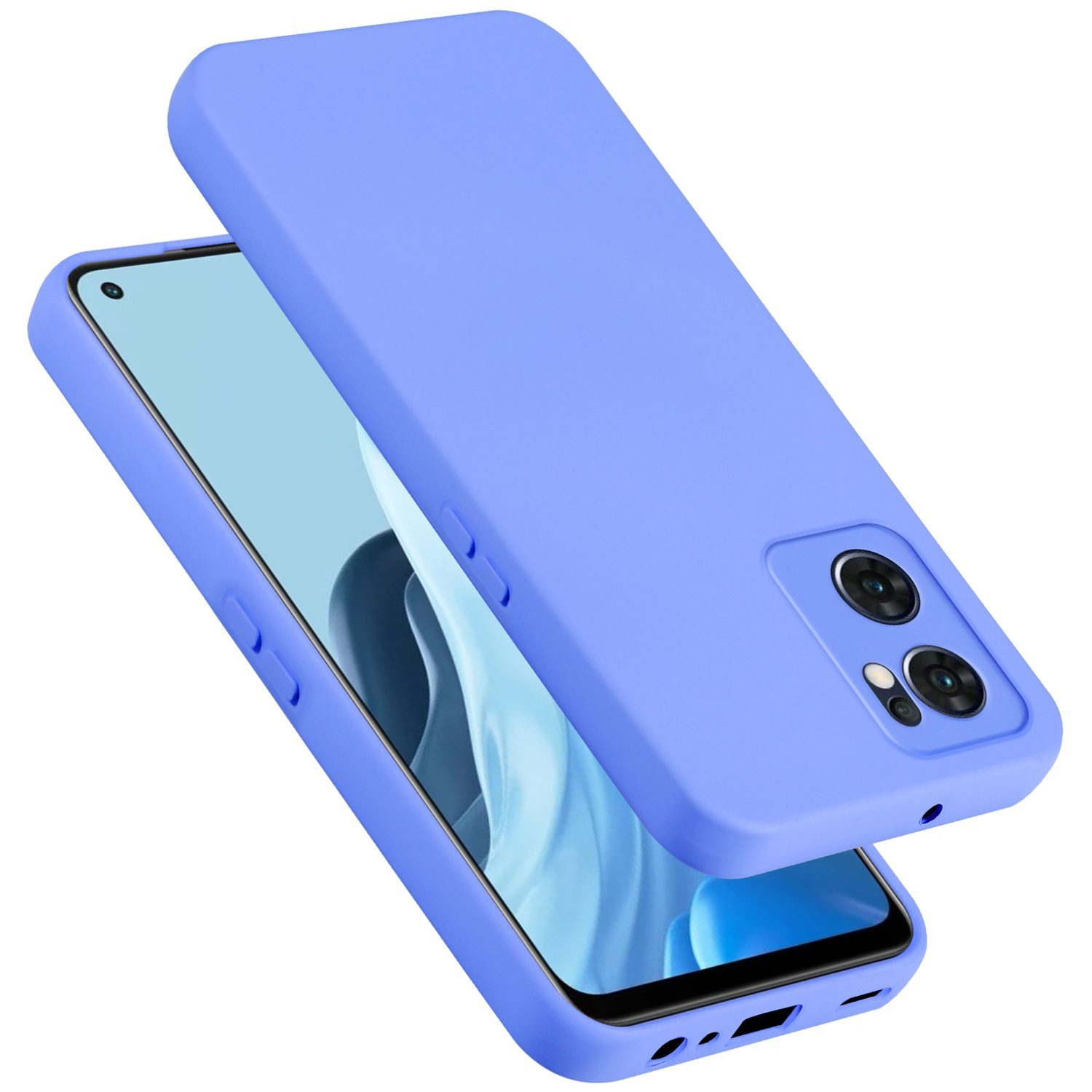 Cadorabo Handyhülle für OPPO Find X5 Lite Hülle OPPO Find X5 Lite, Flexible Hülle TPU Silikon Schutzhülle Back Cover Case