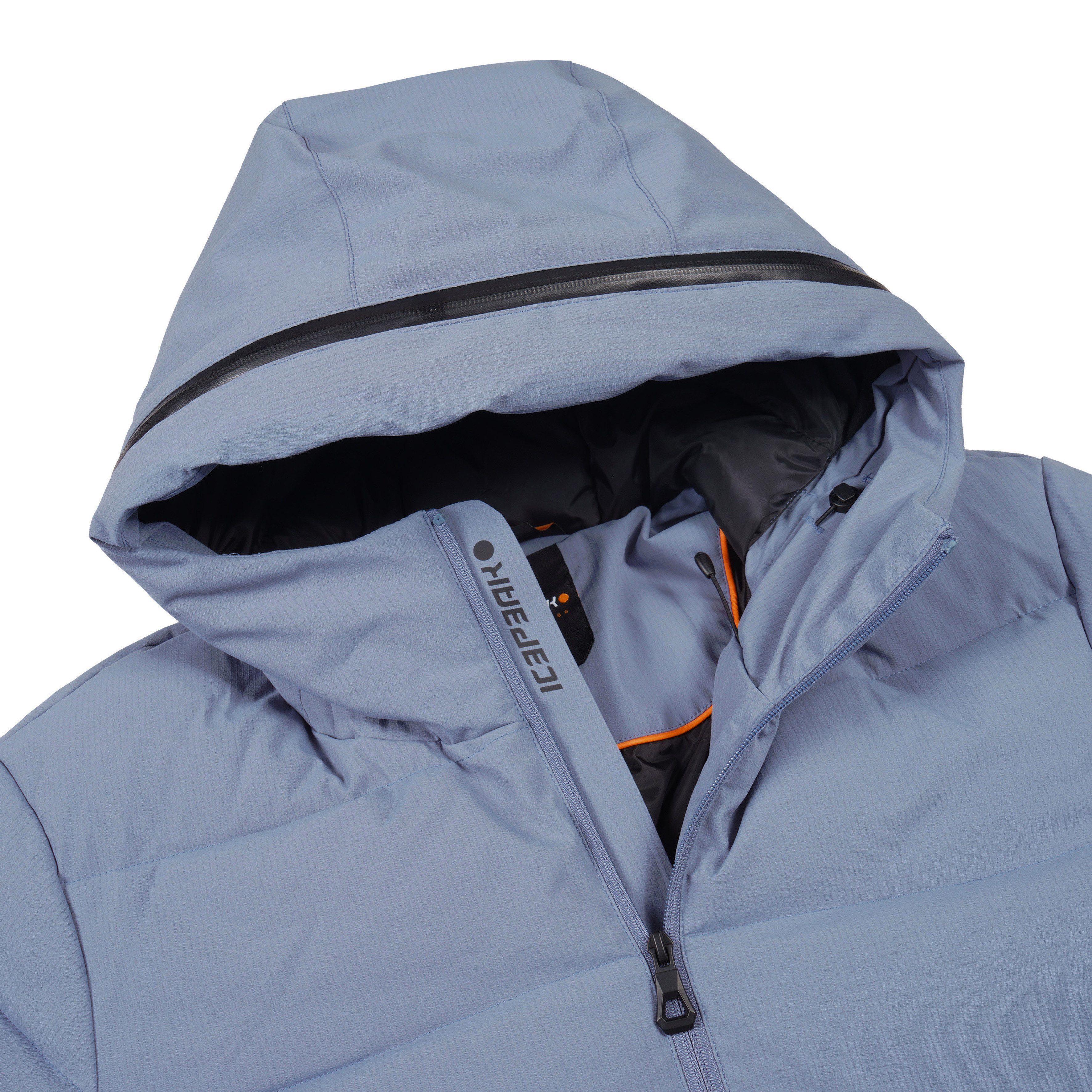 Icepeak Steppmantel mit Stehkragen, mit Kapuze, mit Reißverschlusstaschen, pflegeleicht