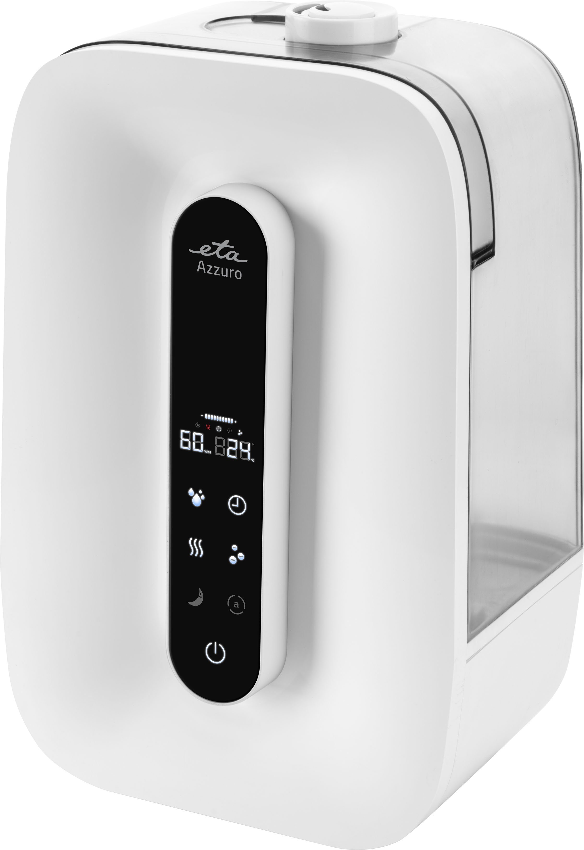eta Luftbefeuchter AZZURO, 7,6 l Wassertank, automatischer Dampfregulierung, Betrieb bis zu 30 Stunden