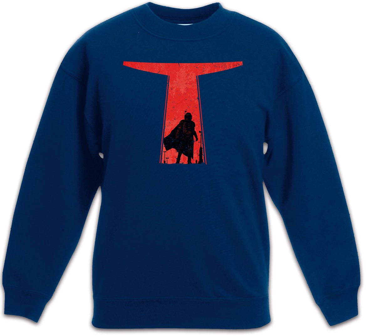 Sweatshirt Djarin Silhouette Kinderpullover Star Din Rebel Mandalorian Wars Baby