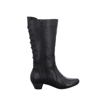 Think! Aida - Damen Schuhe Stiefel Glattleder schwarz