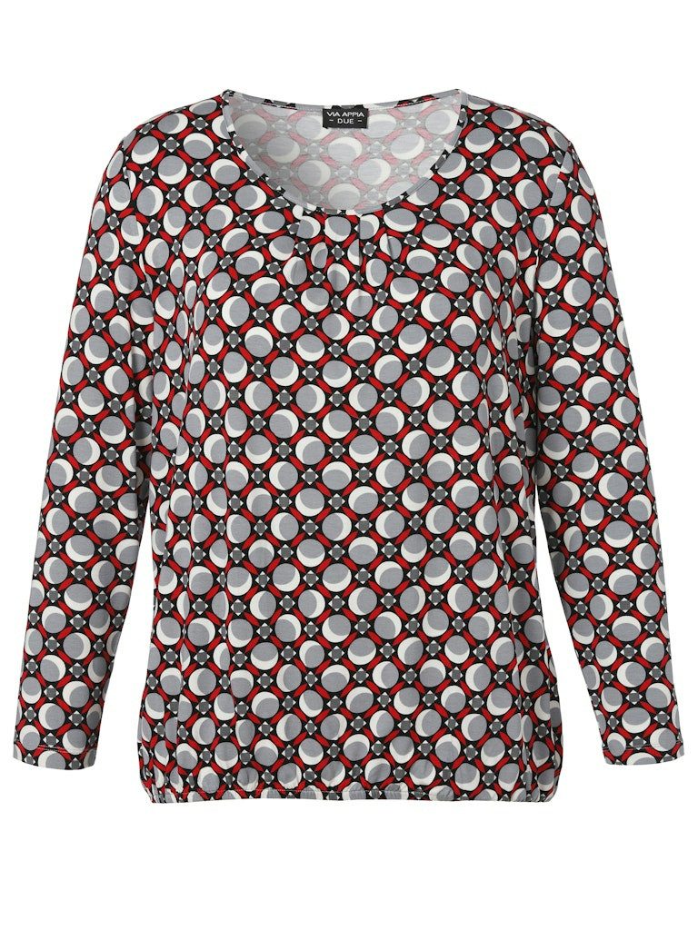 VIA APPIA Langarmbluse Langarmbluse für Damen (1-tlg)