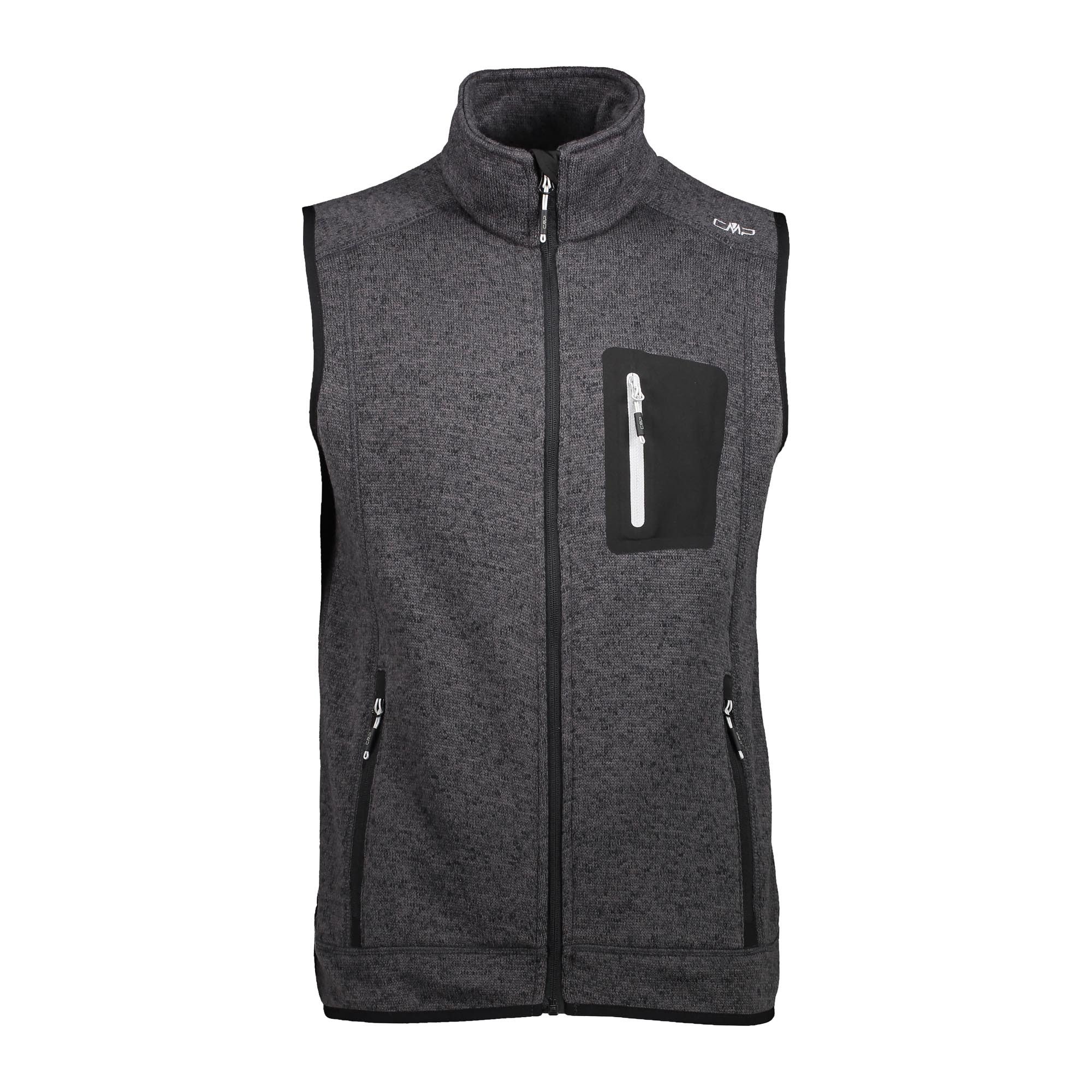 Funktionsweste CMP Herren Weste Knitted Vest 3H60947N