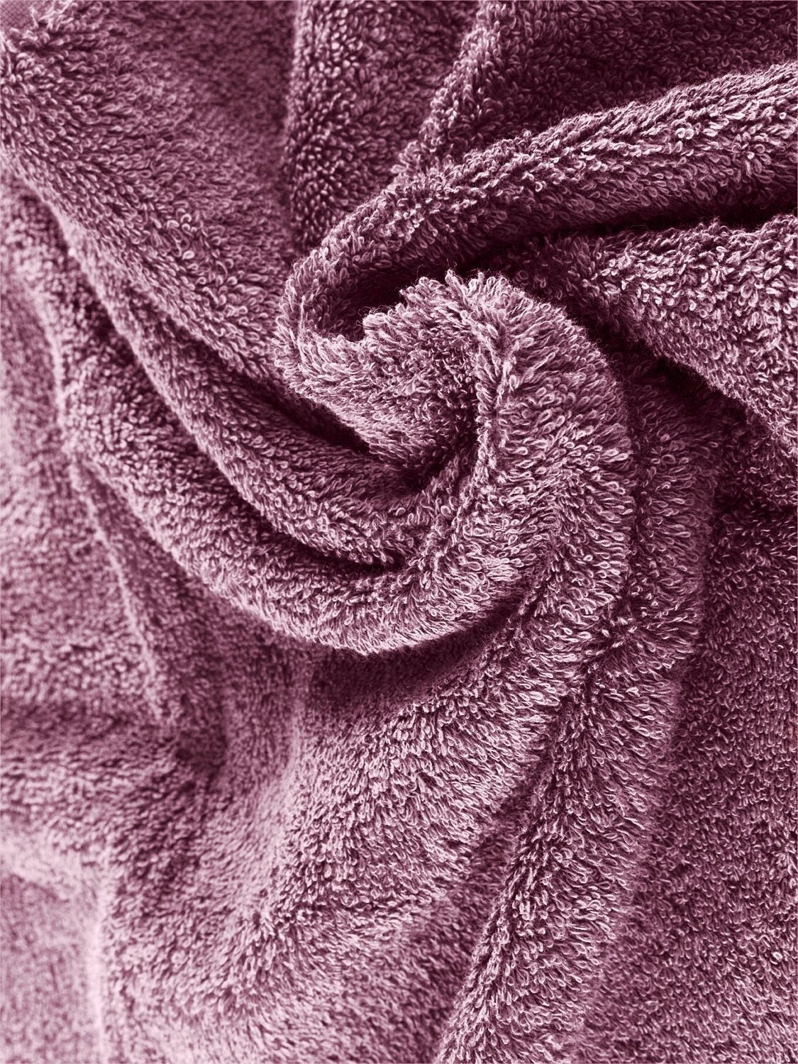 herzbach home Gästehandtücher Pura 30x50 cm, (3-St), 550g/m², Premium-Qualität, 100% Baumwolle, einfarbig