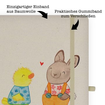 Mr. & Mrs. Panda Notizbuch Ostern Freundschaft - Transparent - Geschenk, Kladde, Ostergeschenke Mr. & Mrs. Panda, Stilvolles Design