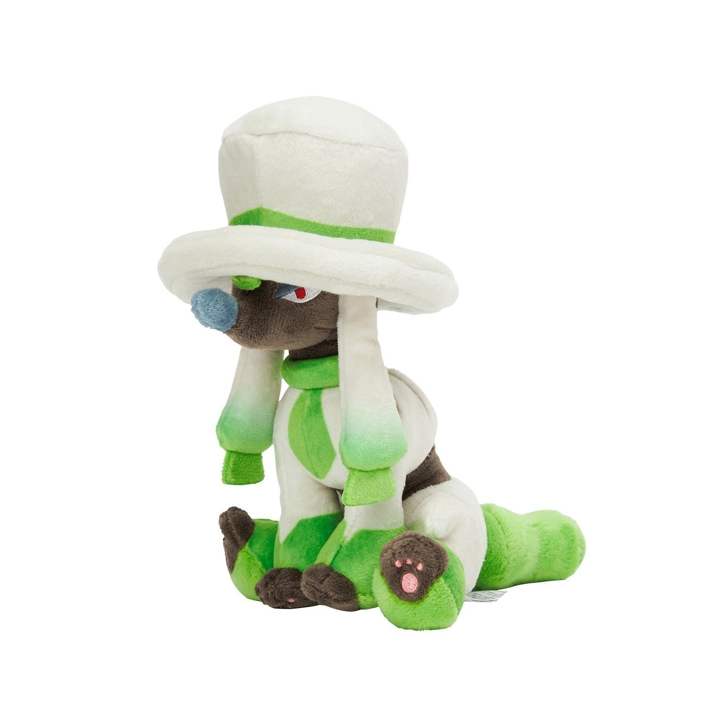 Pokémon Center Plüschfigur Pokemon Coiffwaff Kuscheltier - 16 cm Plüschtier Furfrou (Dandy Trim)