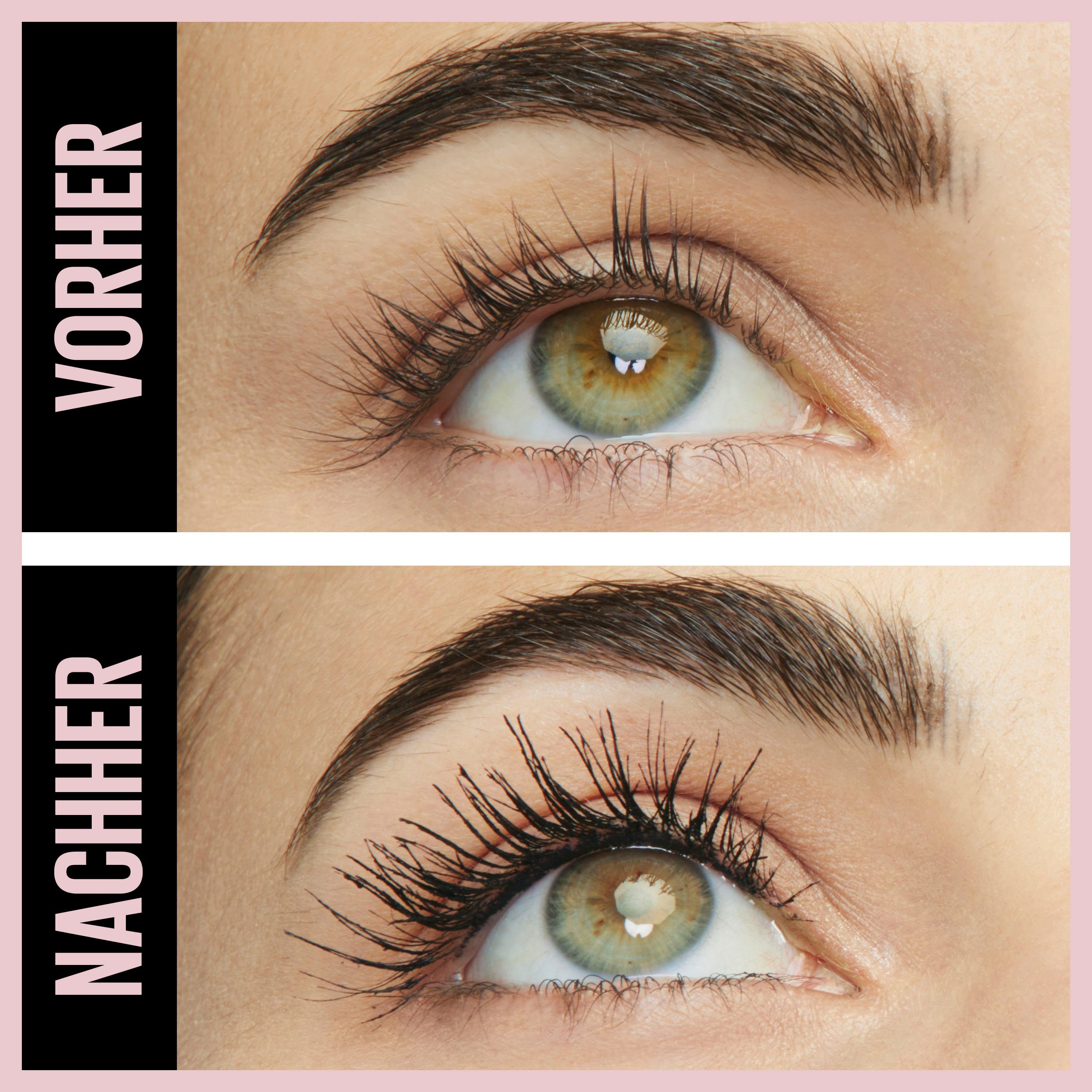 MAYBELLINE NEW YORK Mascara Lash Sensational Sky High Cosmic, mit kosmisch schwarzem Effekt