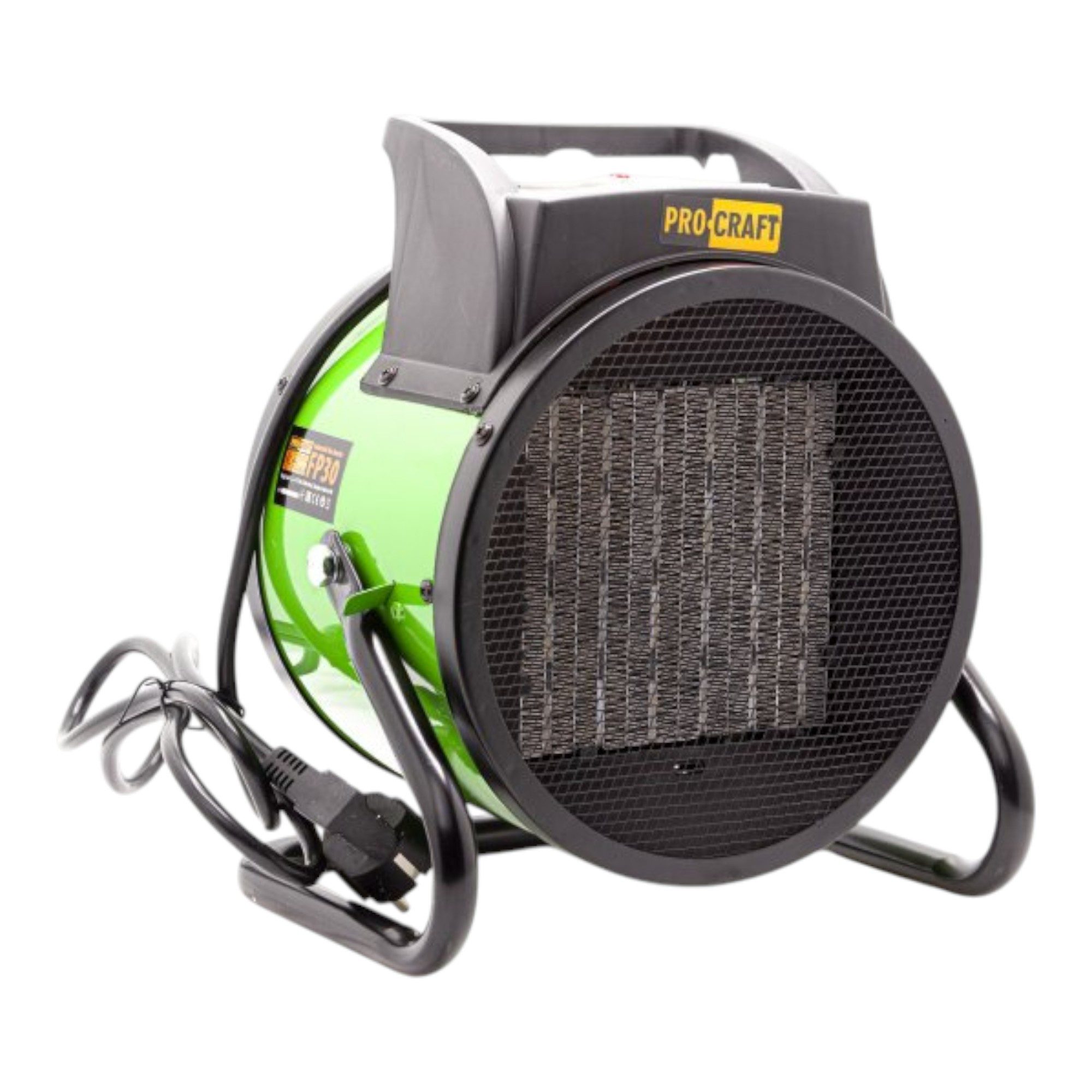 PRO CRAFT Heizkörper Procraft FP30 Elektro Heizlüfter 3 kW 3 Leistungsstufen 25/1500/3000 W