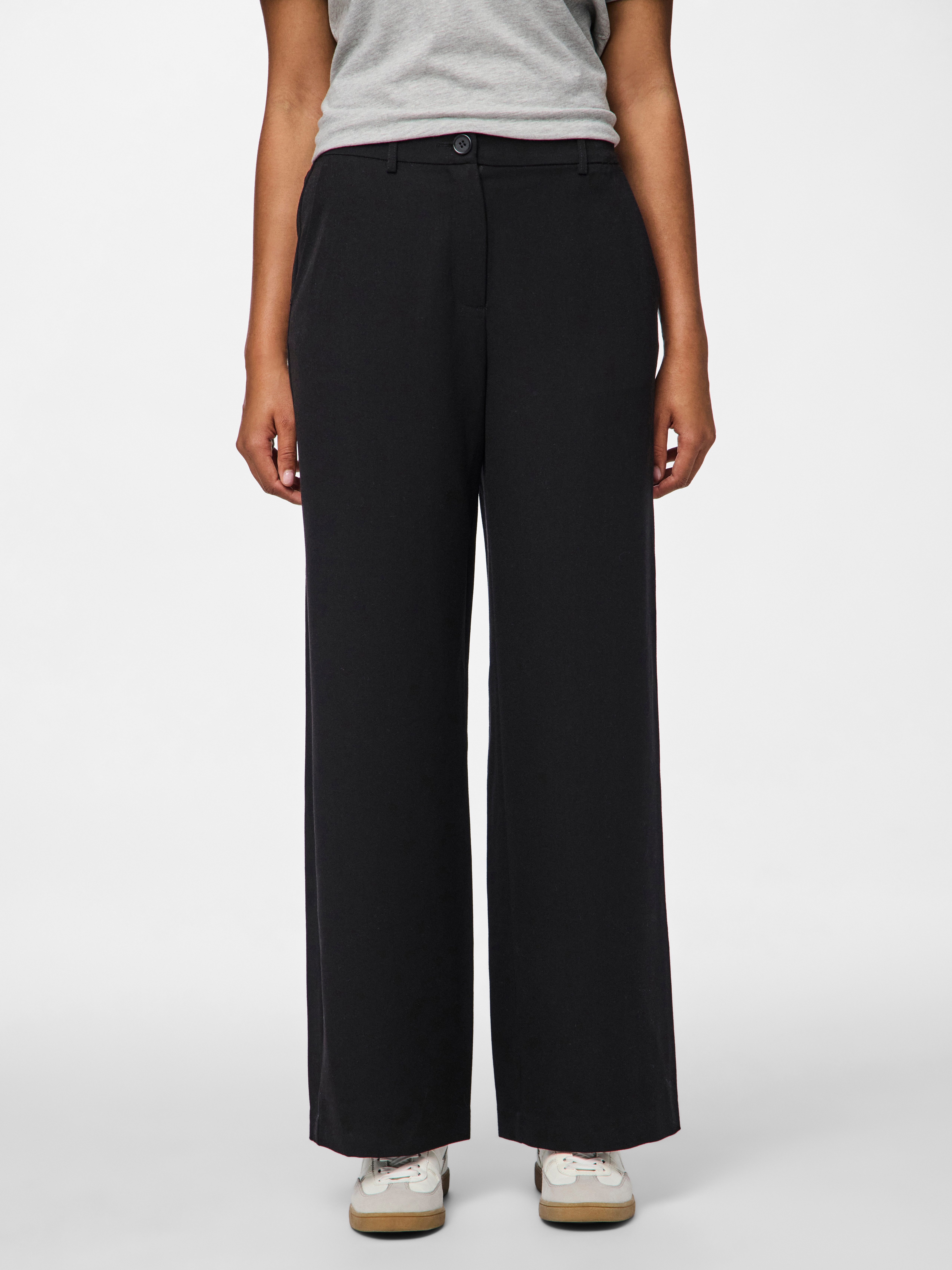 pieces Anzughose PCKAMIL HW WIDE PANT günstig online kaufen