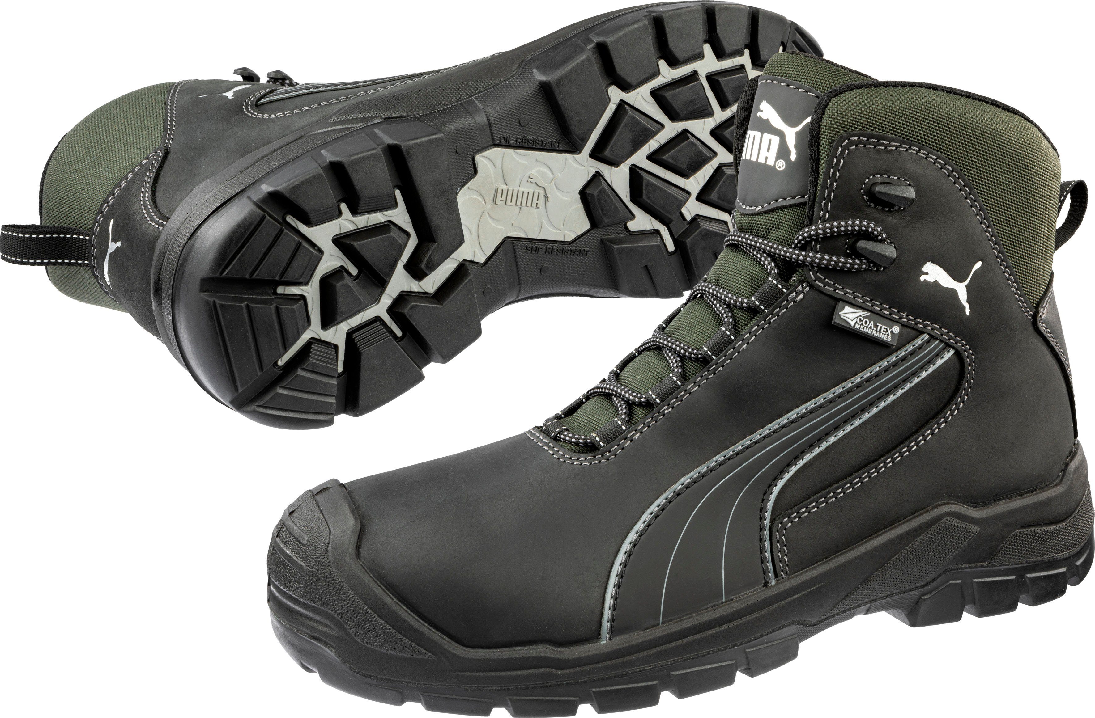 PUMA Safety SRC WR erhältlich CI Größe 38 Berufsschuh CTX ST CASCADES schwarz, MID HI HRO - in 48 O2