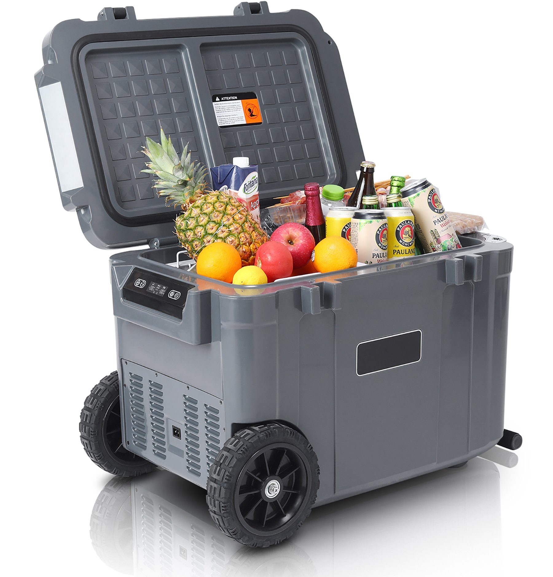 Kühlbox 45L kompressor Kühlbox Auto Kühlschrank doppelte Temperaturregelung