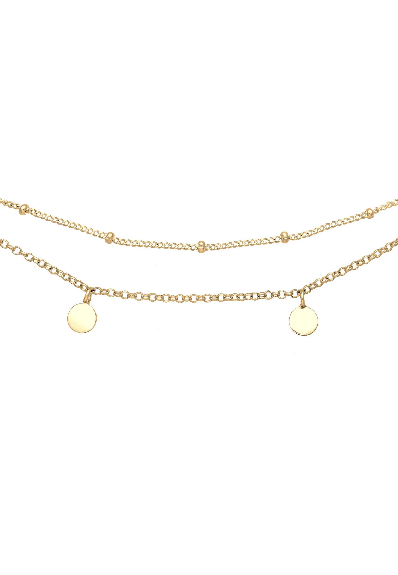 Elli Collier Choker Layer Look Kugelkette günstig online kaufen