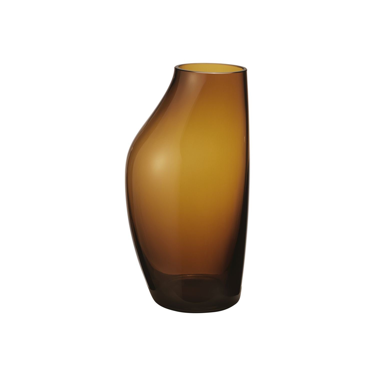 Georg Jensen Dekovase Sky Glas Amber 30 cm