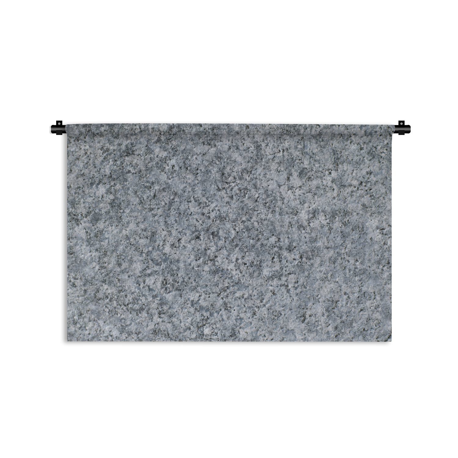 MuchoWow Wanddekoobjekt Granit - Stein - Muster - Design - Grau, Wanddeko für Wohnzimmer, Schlafzimmer, Kleid, Wandbehang, Kinderzimmer