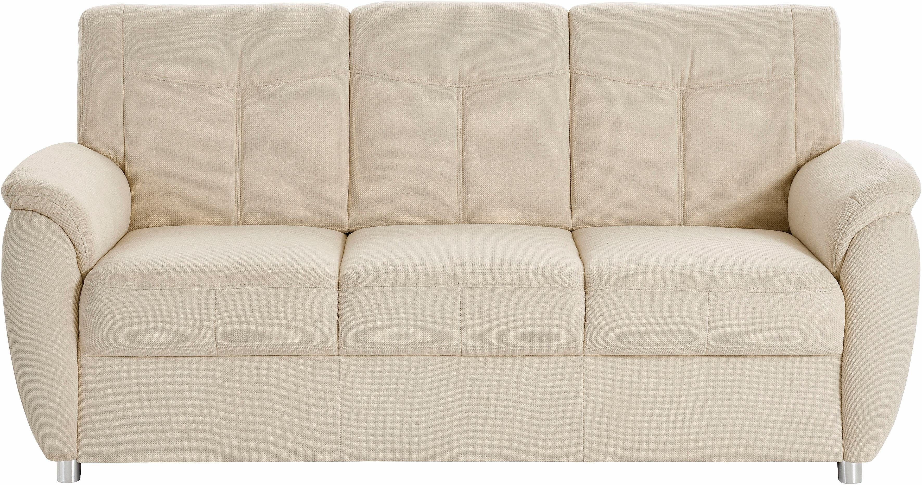 sit&more 3-Sitzer Sonoma, B: 189 cm, Federkern, Komfortsitzhöhe 45 cm, Couch frei stellbar, 3-Sitzer Sofa, Stoffvarianten