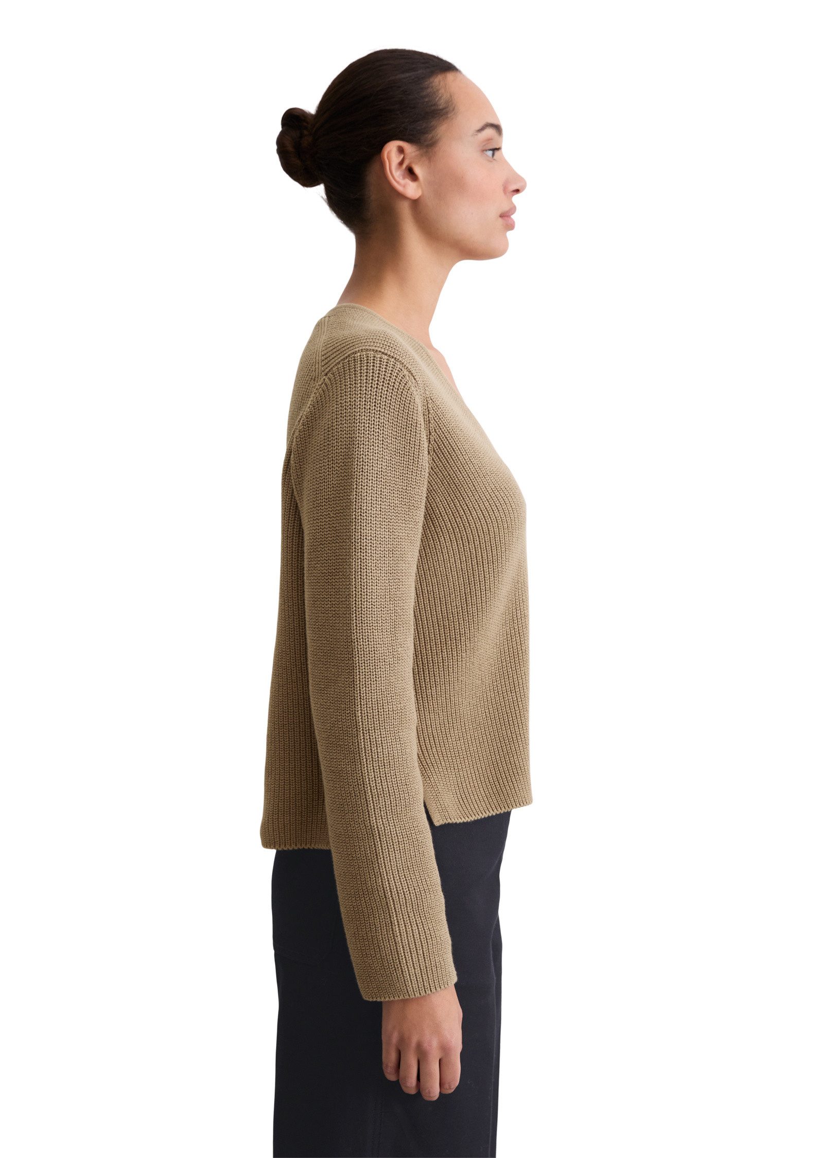 Marc O'Polo Cardigan aus Heavy-Weight-Organic-Cotton günstig online kaufen