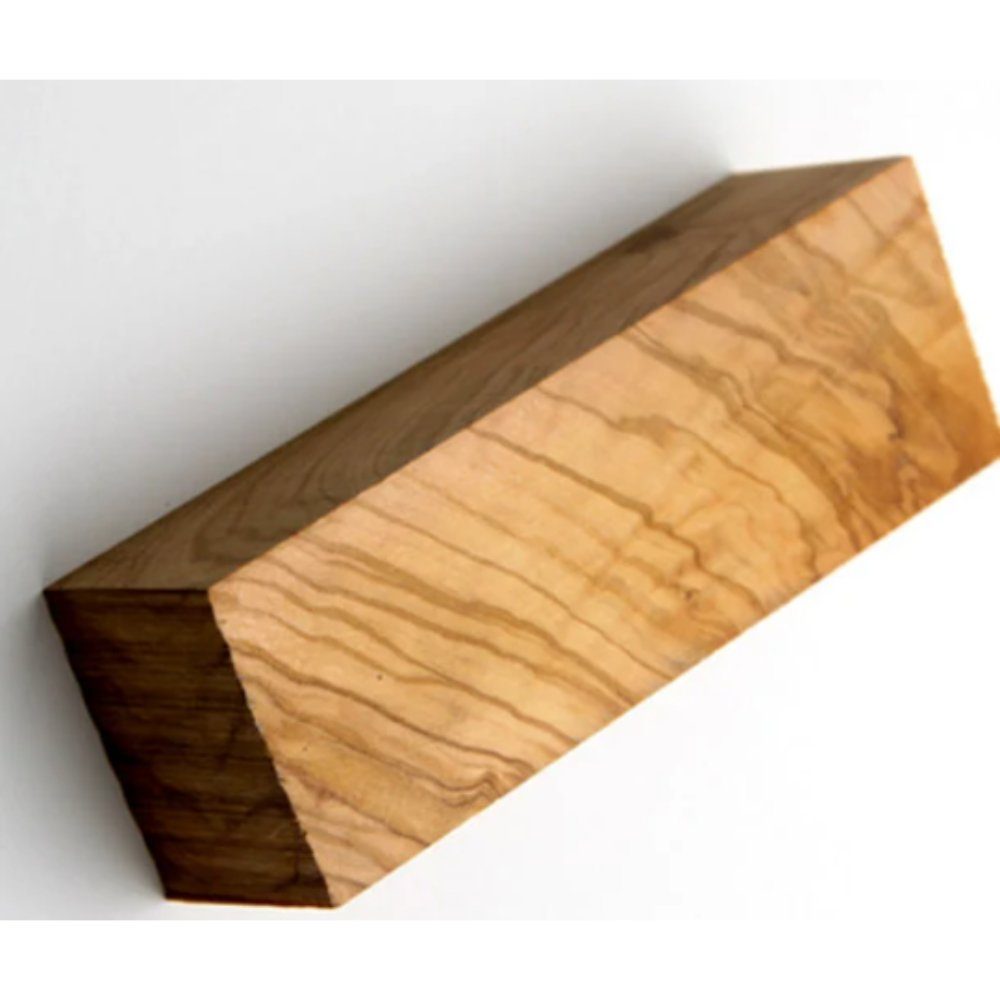 Olivenholz-erleben Kantholz DIY – Olivenholz Kantel (ca. 4 x 4 x 12 cm) für Messergriffe etc., (1-tlg), keine Risse im Holz, nachhaltig, vielseitig einsetzbar