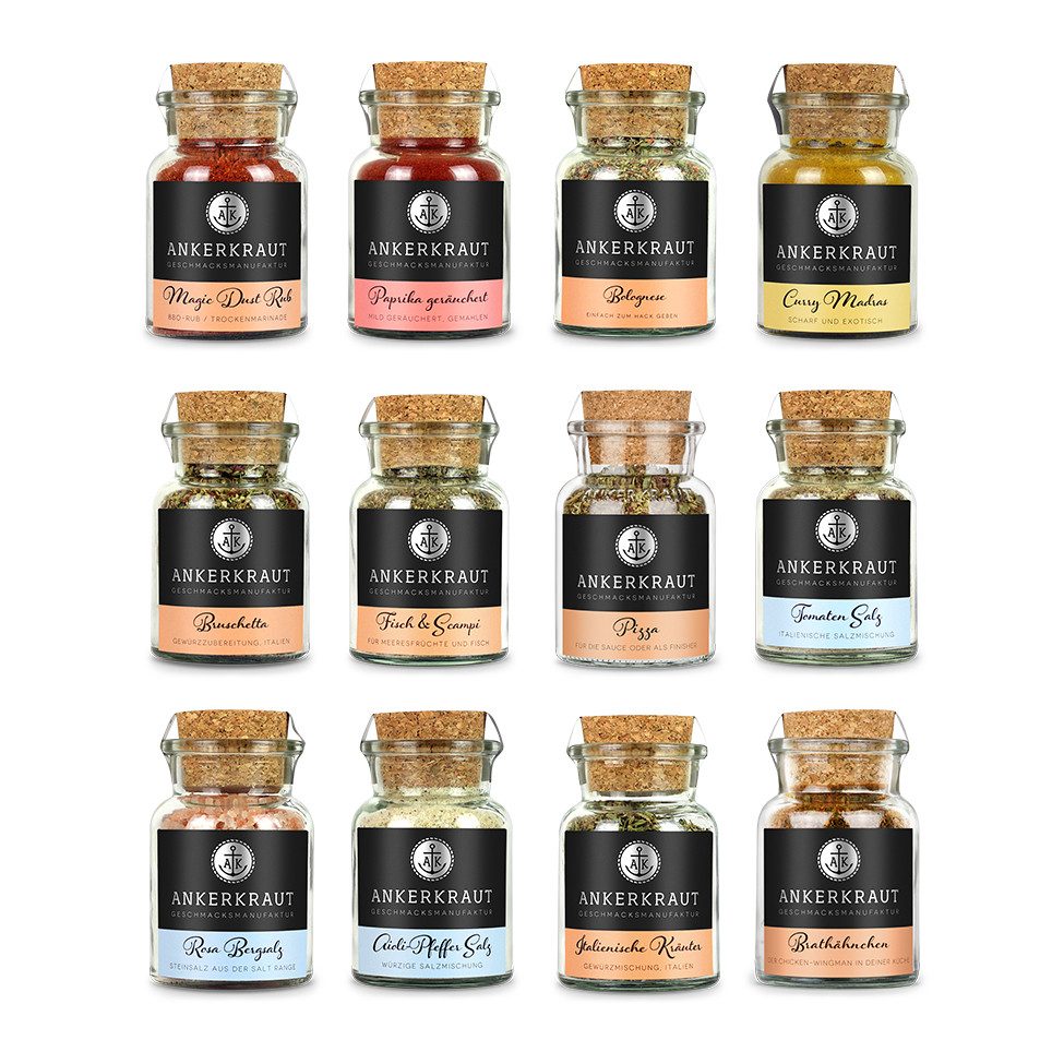 Ankerkraut Gewürz Best of Ankerkraut 4 Gewürz-Set, Best of Ankerkraut 4 Gewürz-Set