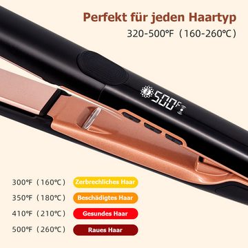 Bifurcation Lockenstab Doppelter Negativ-Ionen-Hochtemperatur-Lockenstab