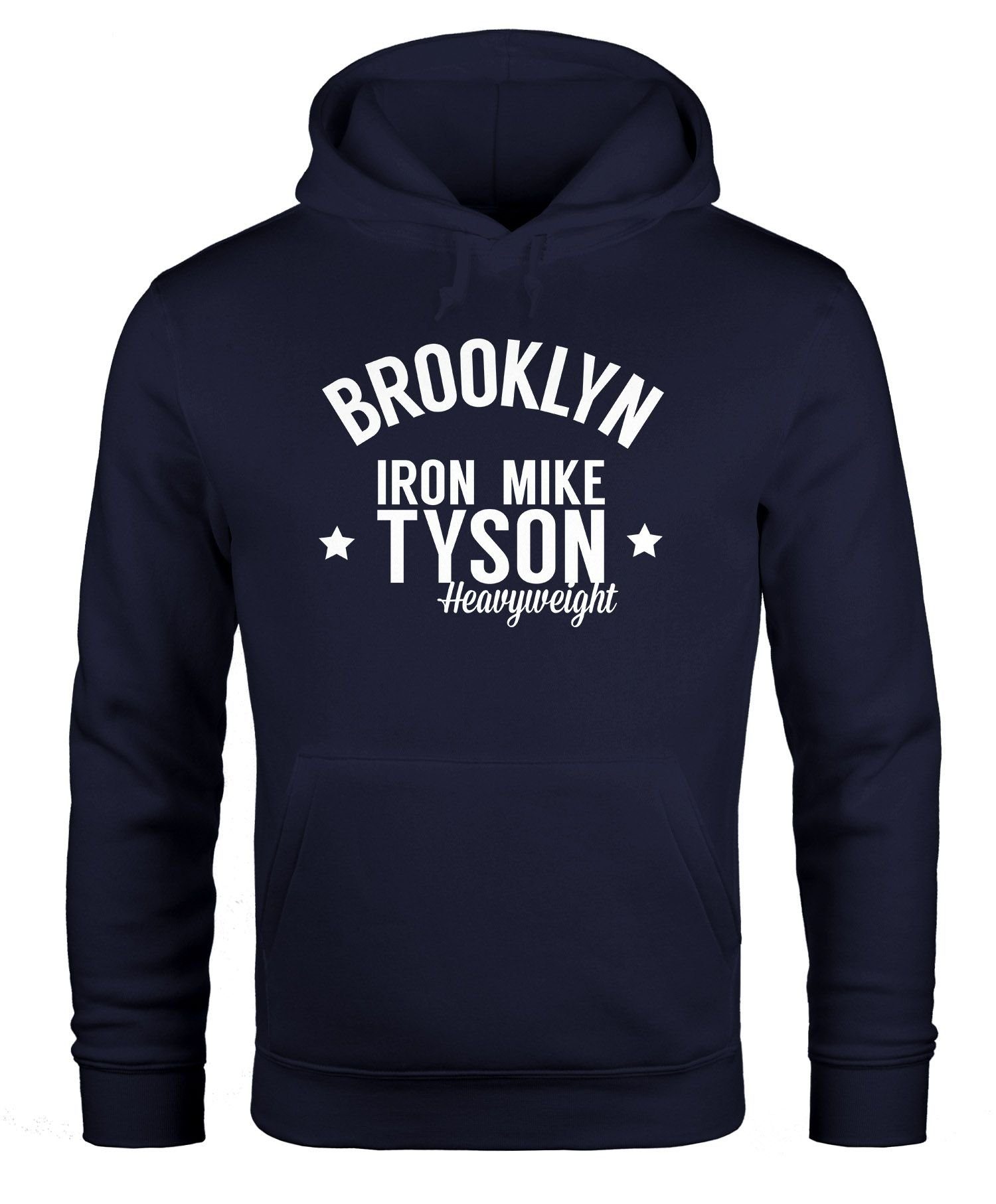 MoonWorks Hoodie Hoodie Herren Brooklyn New York Iron Mike Tyson Boxing Gym Moonworks®