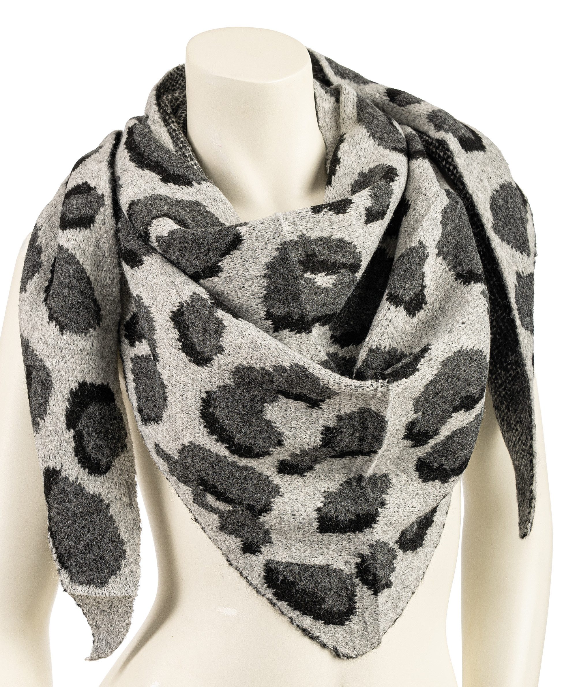 Cassandra Accessoires Dreieckstuch "Leo", kuschelweich, mit Wolle