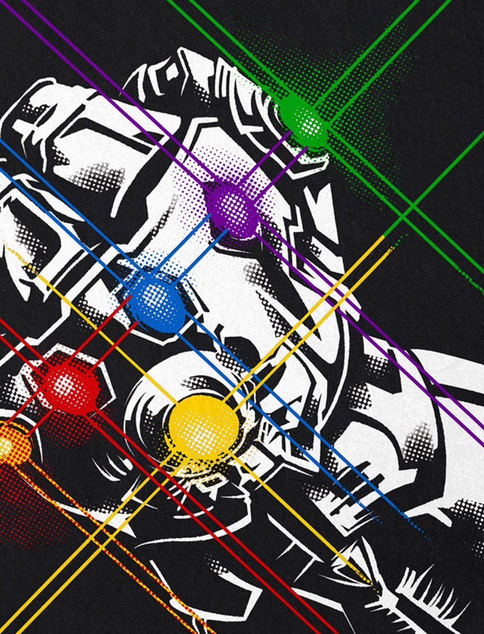 Print-Shirt Fist kino infinity Thanos Herren T-Shirt style3 superheld