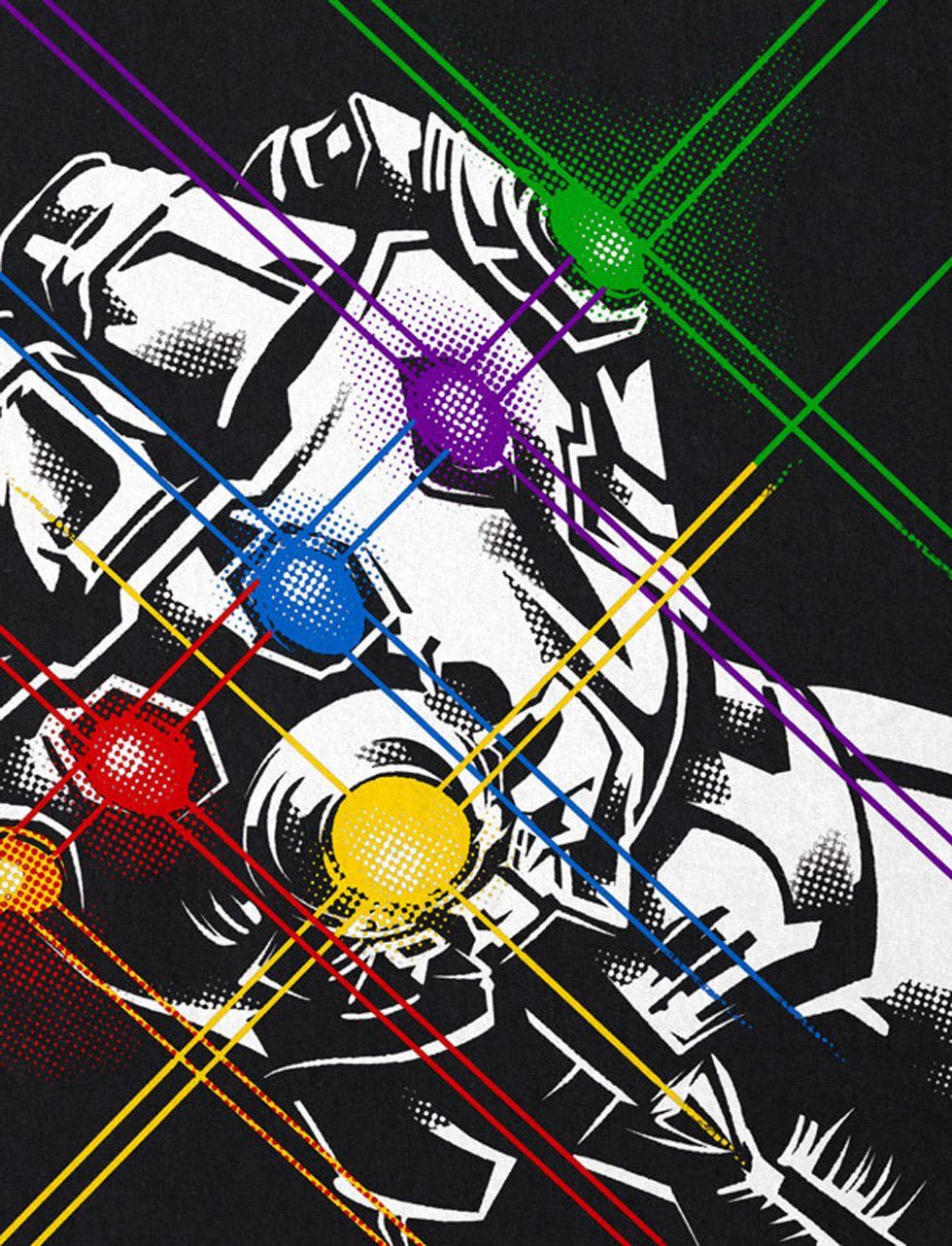 style3 T-Shirt Thanos Fist infinity superheld kino thanos infinity war avengers