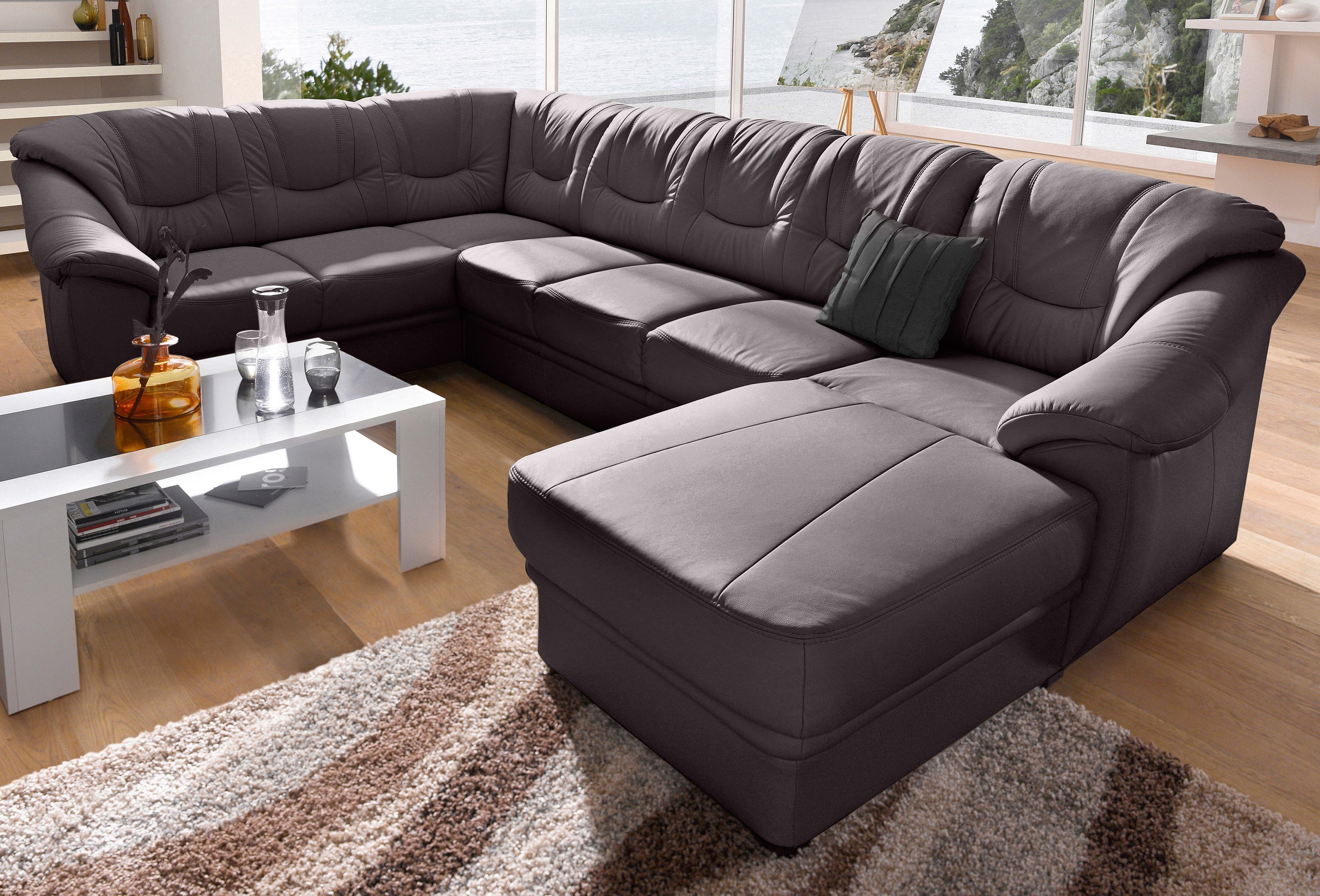sit&more Wohnlandschaft "Savona U-Form", wahlweise mit Bettfunktion, inklus günstig online kaufen