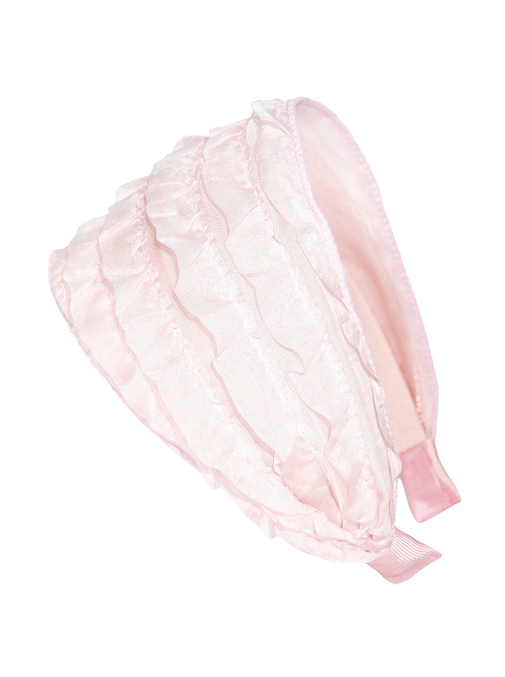 axy Haarreif breiter Haarreif aus mehrlagigem Chiffon im modischen Design, modisch Damen Haareifen Haarband