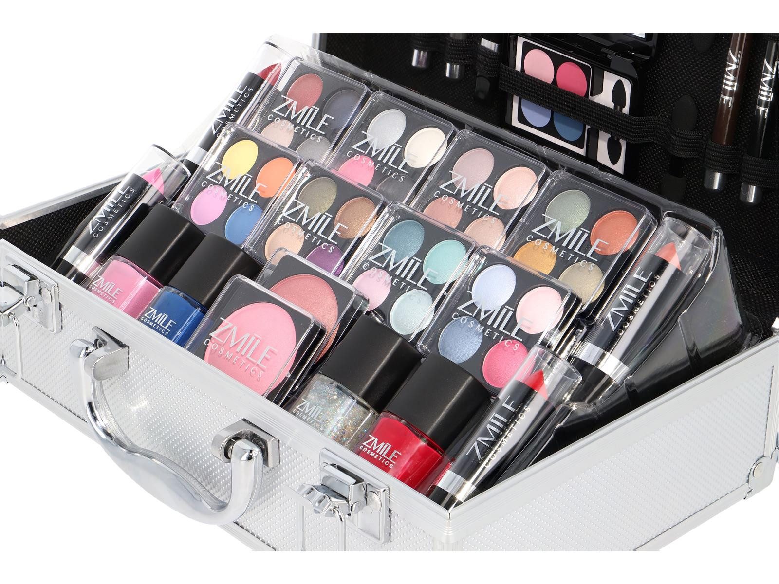 ZMILE COSMETICS Schmink-Koffer Schminkkoffer Set Alu günstig online kaufen
