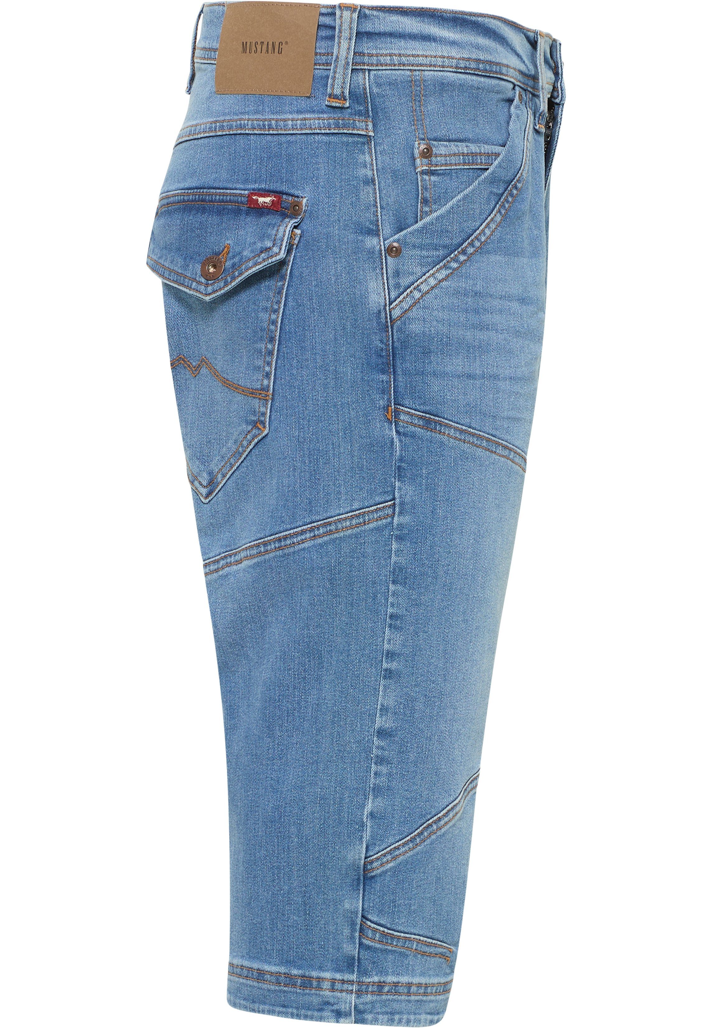 MUSTANG Jeansshorts Style Shorts Fremont blau-5000583