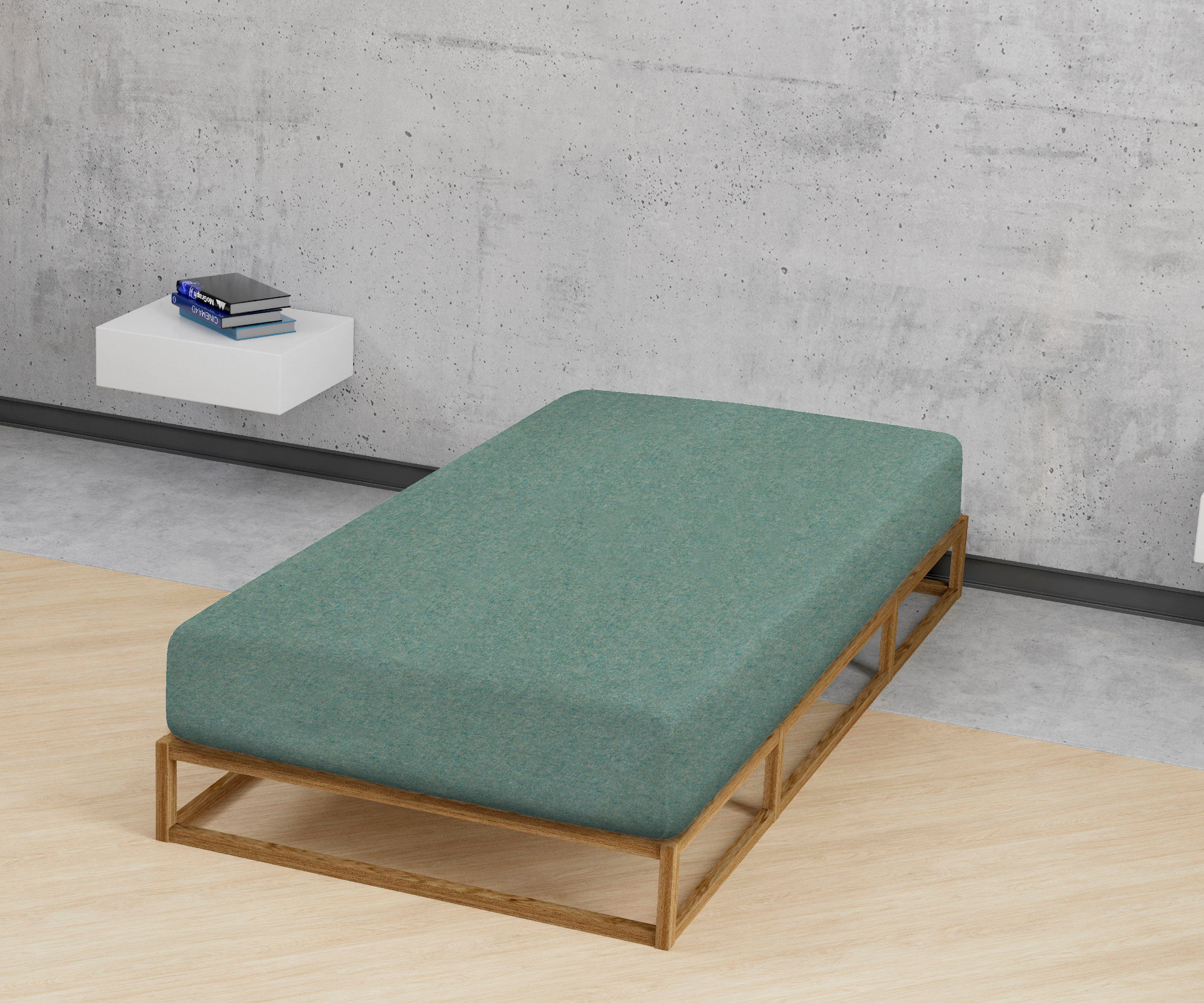 Biberna Spannbettlaken Hermal, Flanell, Gummizug: rundum, (1 Stück), 100% B günstig online kaufen